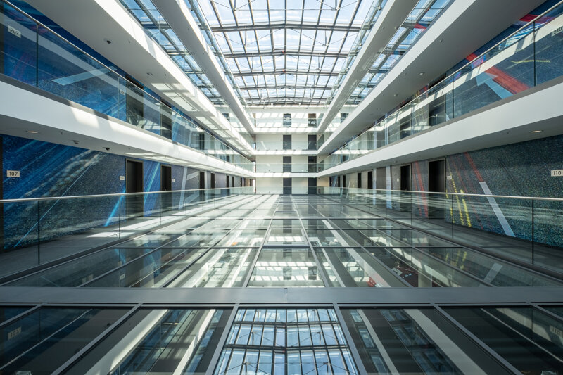 Blick auf die Motorworld