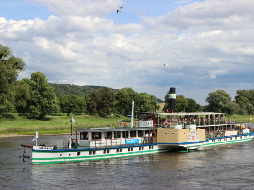 Schaufelraddampfer Meißen