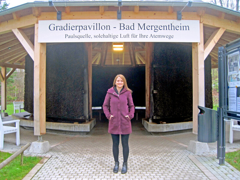 Lisa Brosamer im Kurpark