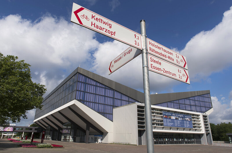 Grugahalle Außenansicht in Essen