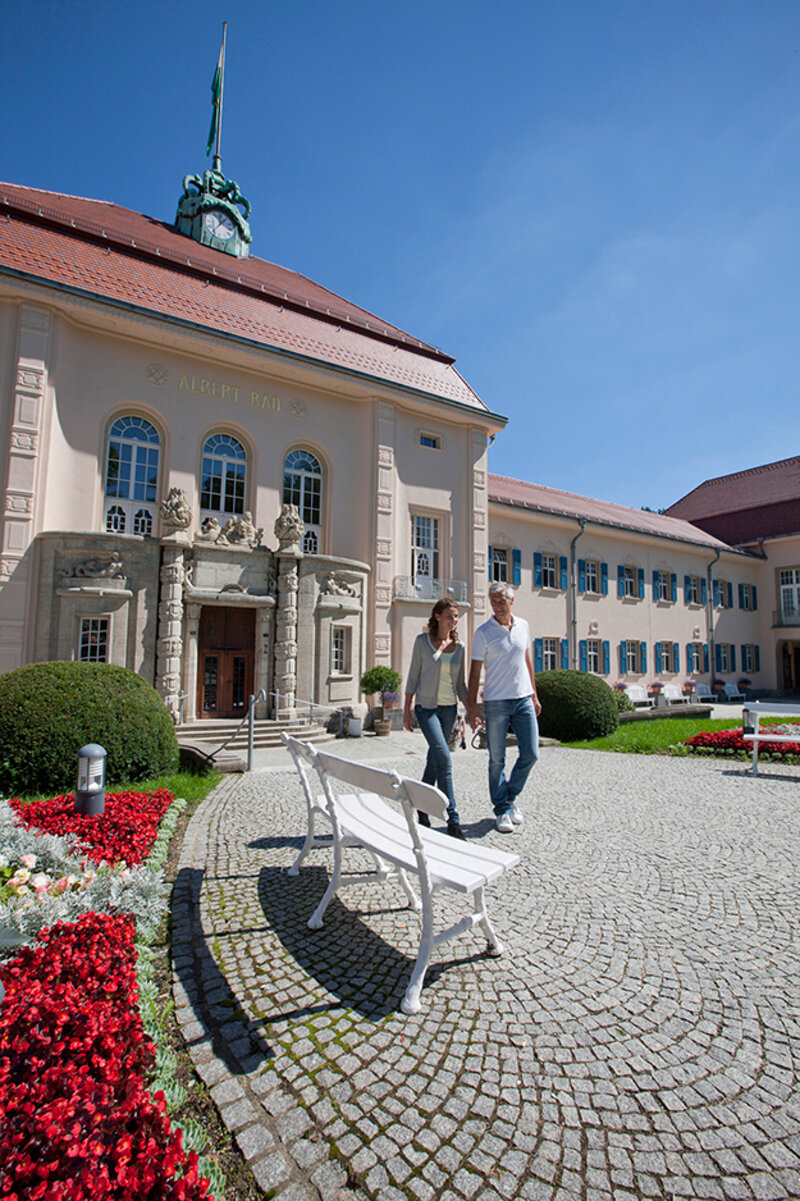 Albertbad von außen