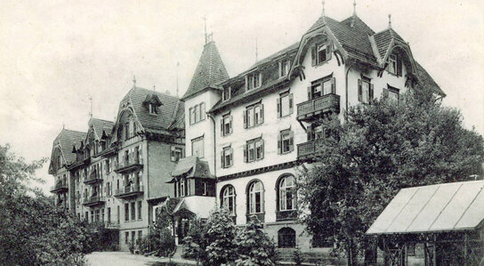 Außenansicht historisch