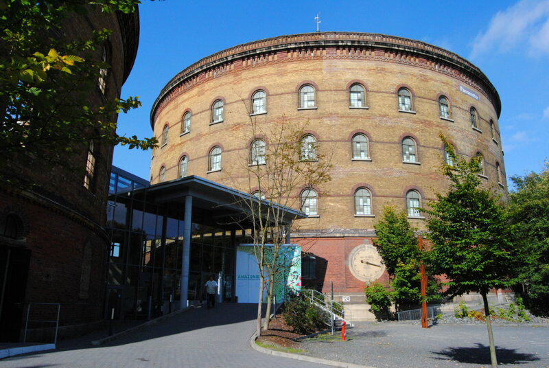 Panometer Leipzig – der historische Gasometer von außen