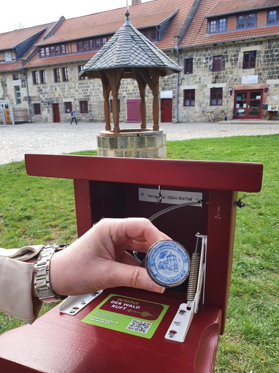 Harzer Wandernadel- Stempelstelle Klosterwanderweg