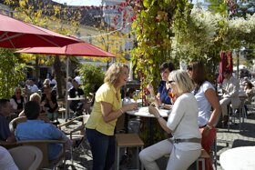 Cafe-am-Ludwigsplatz C KTG Karlsruhe Tourismus GmbH