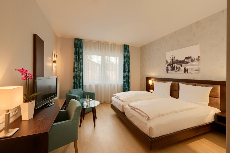 Doppelzimmer im Mühlhäuser Brauhaus Zum Löwen