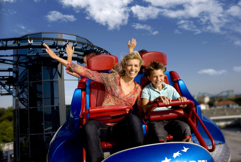 Achterbahn im Europa- Park