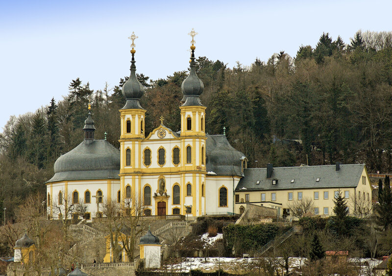 Käppele, die Wallfahrtskirche auf dem Nikolausberg