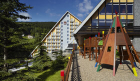 Kinderspielplatz, draussen-Clarion Hotel Spindlermühle