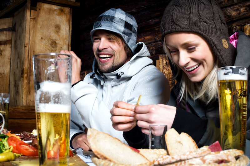 Hütten-Einkehr Sölden, Tirol, Österreich
