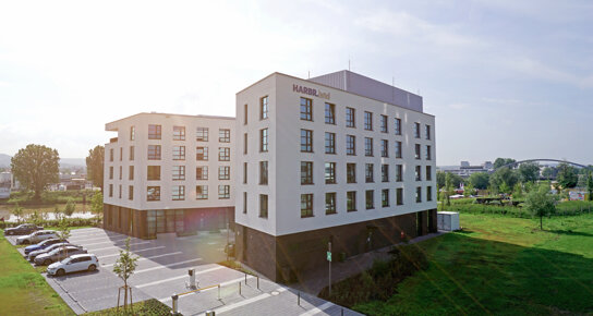 Außenaufnahme HARBR. hotel Heilbronn