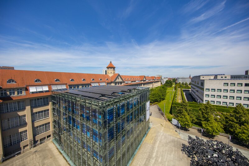 Fächerstadtgrundriss Karlsruhe – 32 Straßen strahlen vom Schloss aus