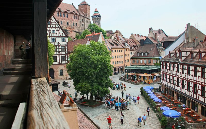 Altstadt und Kaiserburg Nürnberg