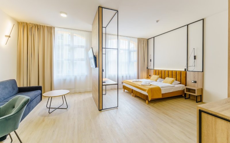 Factory Resort Wellness & Spa Zimmer