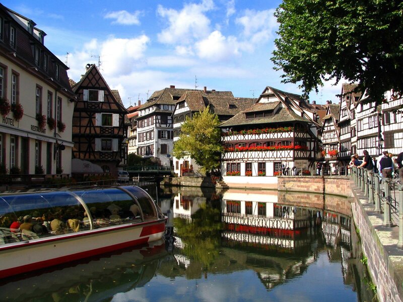 Petite France Straßburg – Bootsfahrt auf der Ill