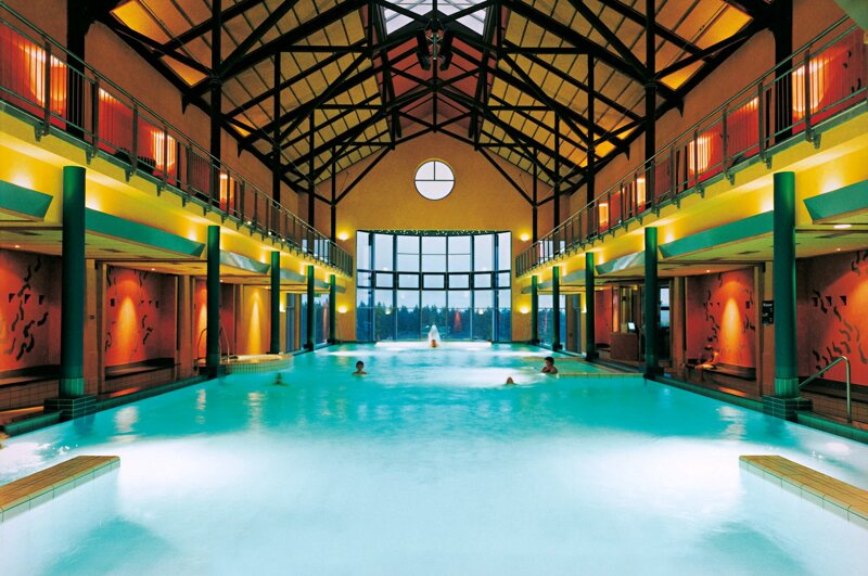 Badehalle der Badegärten Eibenstock