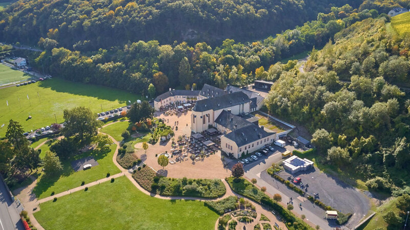 Kloster Machern Luftaufnahme