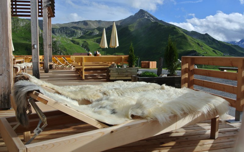 Ischgl Hotel Gipfelherz Terasse