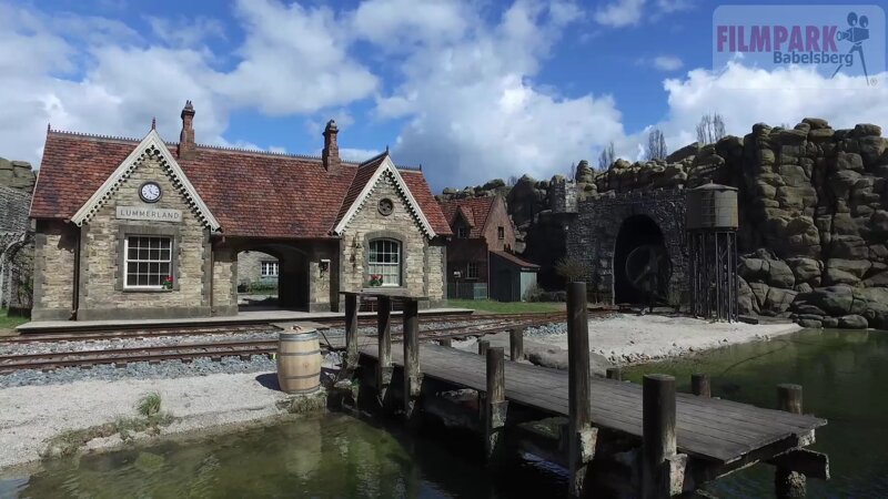 Set von Jim Knopf und Lukas der Lokomotivführer im Filmpark Babelsberg