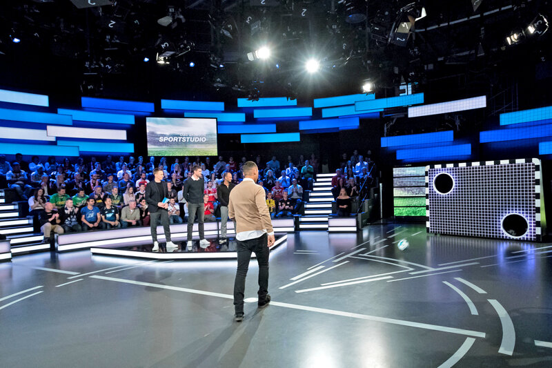 ZDF Aktuelle Sportstudio Torwand Torwandschießen