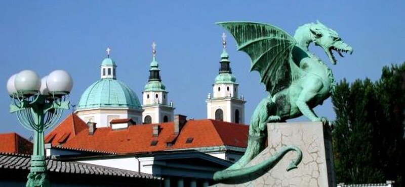 Drachen Brücke Ljubljana