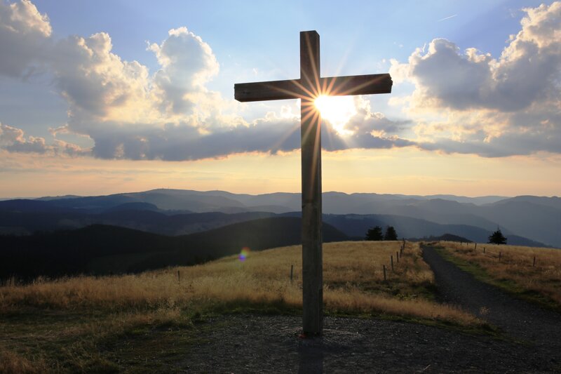 Belchengipfel im Schwarzwald – Aussicht über die Region der Wutachschlucht