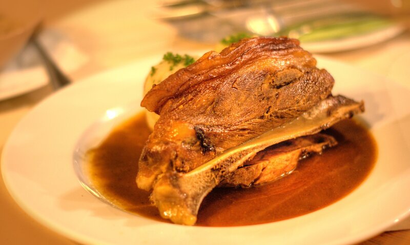 Schäufele, typisch Nürnberg