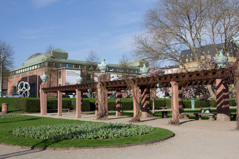 Blick auf Kunsthalle