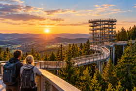 Sonnenuntergang_am_Baumwipfelpfad