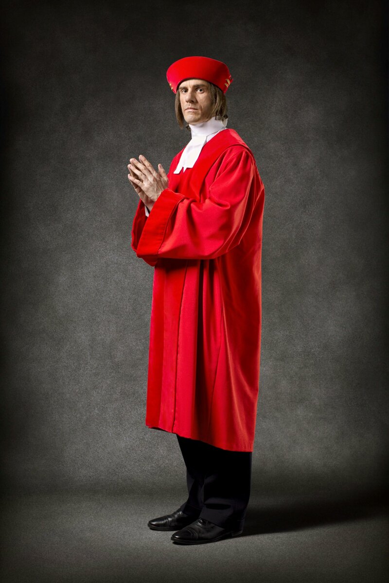 Schauspieler als Richter im Berliner Dungeon