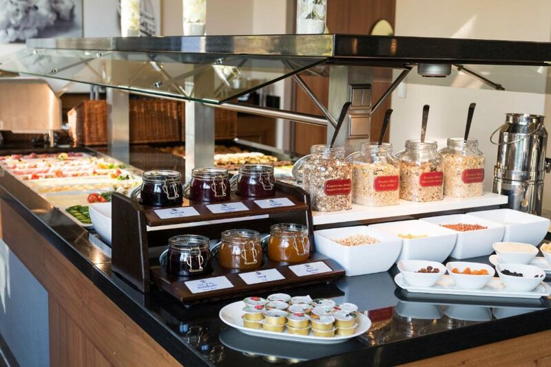 Glutenfreies Frühstücksbuffet im Hotel