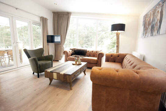 Wohnbereich des Ferienhauses