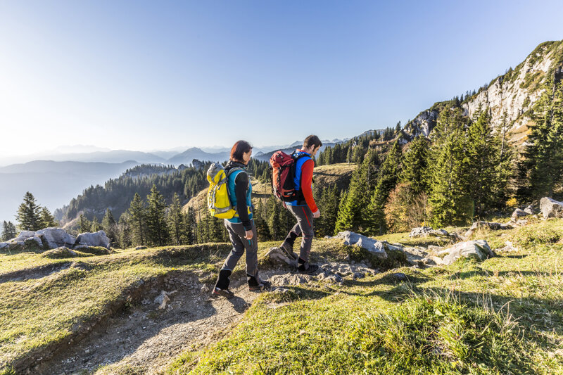 Wandern an der Kampenwand