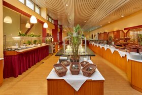 Restaurant Buffet angerichtet