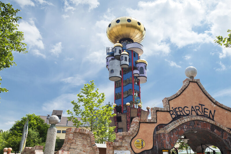 Kuchlbauer Hundertwasser Turm in Abensberg
