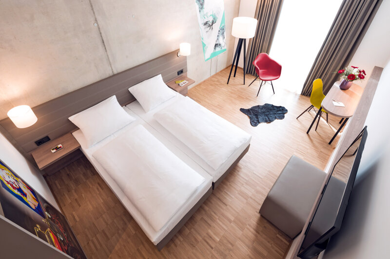 Doppelzimmer  im Hotel Trezor