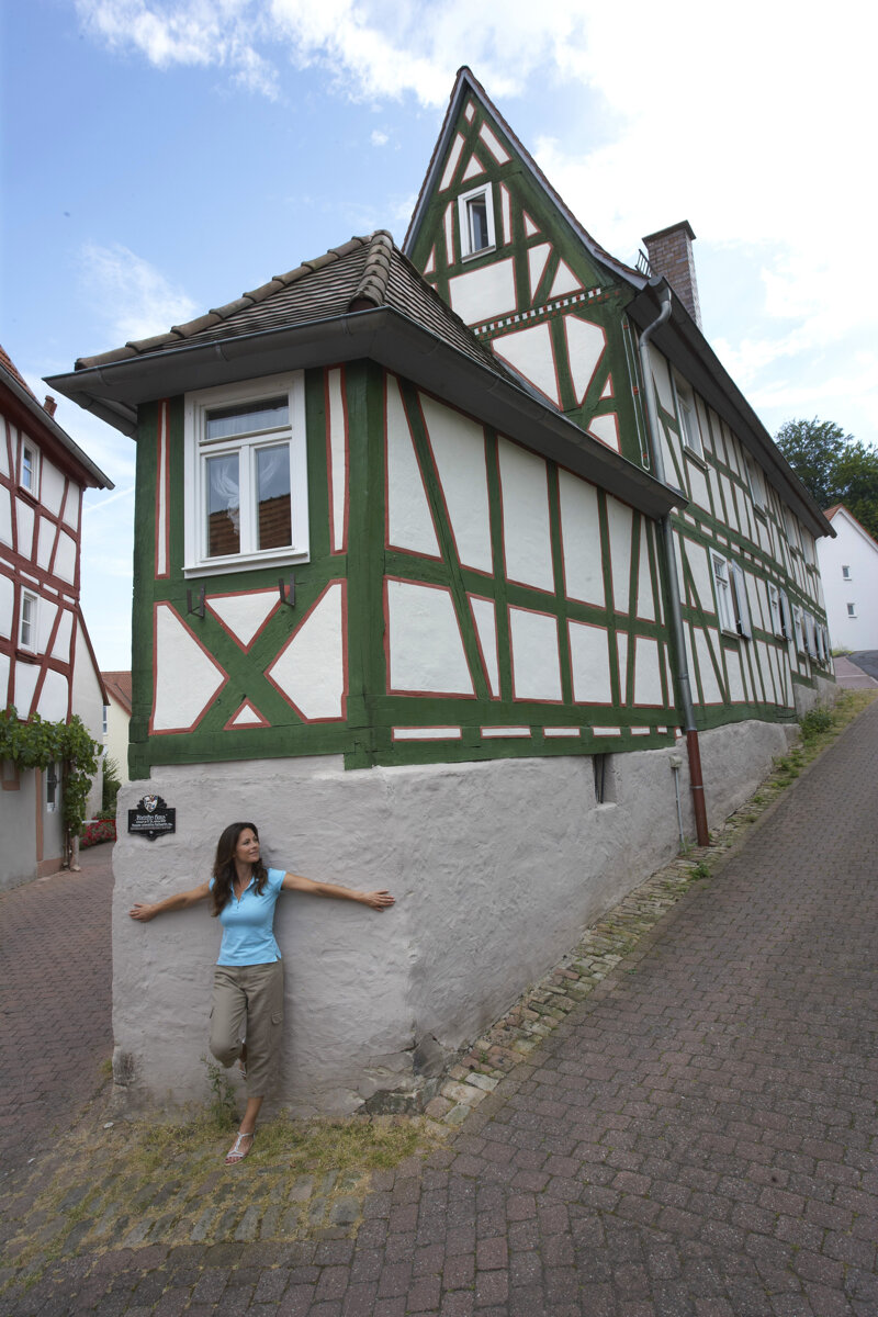 Schmalstes Fachwerkhaus in Bad Orb