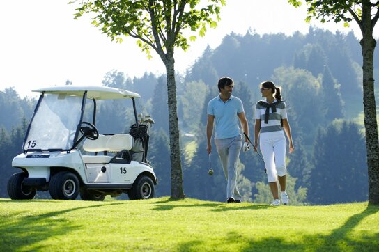 Paar Golf © Oberstaufen Tourismus