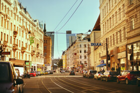 Taborstraße, Karmeliterviertel