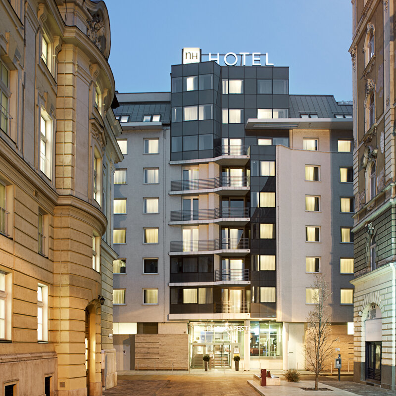 NH Hotel Budapest von außen