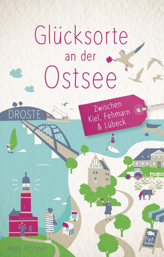 Buchcover Glücksorte an der Ostsee