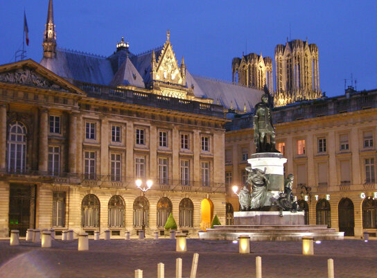G. Raskin Coll.CDTMarne - Place Royale Reims