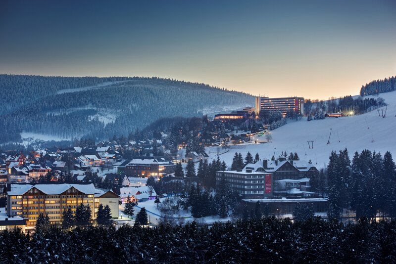 Oberwiesenthal am Abend