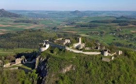 Luftaufnahme Hohentwiehl C Staatliche Schlösser ud Gärten, Achim Mende (2)