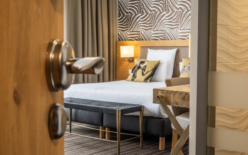 Le Lodge Hotel Zimmer
