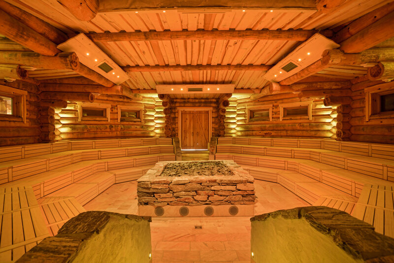 Badegärten Eibenstock -Bojaren-Sauna-inne