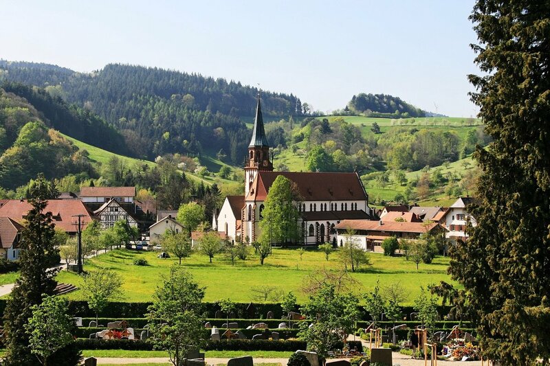 Blick ins Glottertal