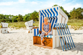 Strandkorbverleih im Ostseebad Boltenhagen 3 Beach chair rental in the Baltic resort of Boltenhagen 3 c TMVTiemann