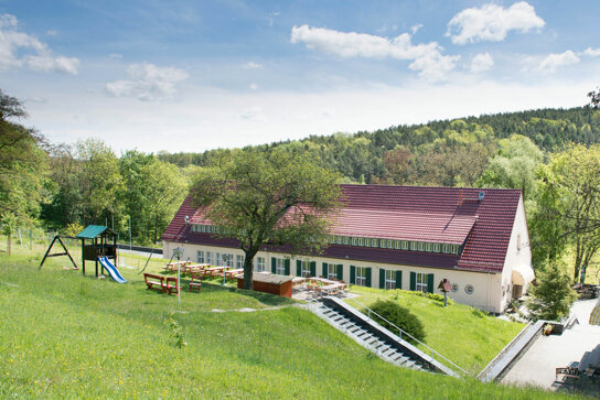 Landhotel Alte Fliegerschule von außen