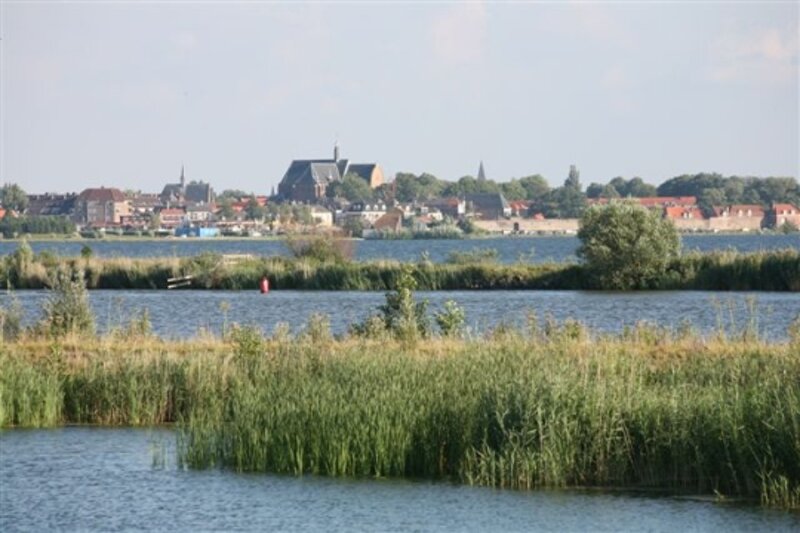 Historischer Hafen von Harderwijk am Veluwemeer